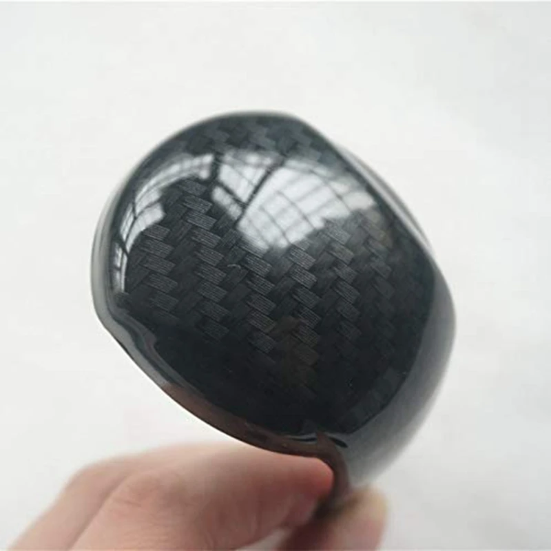 Спортивные Стиль из углеродного волокна с принтом чехол для рычага переключения