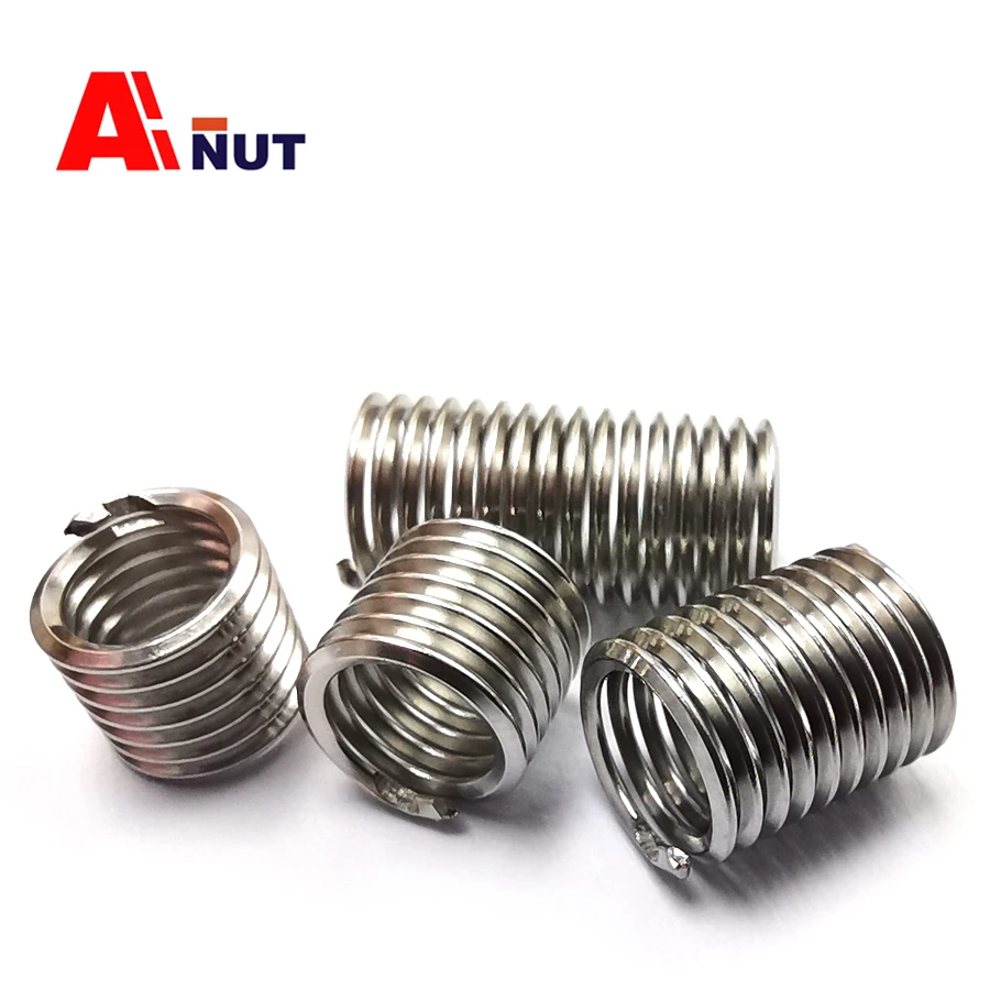 M2 ~ M16 tangless Резьбовая вставка sus304 вставки Набор для ремонта резьбы CoilThread