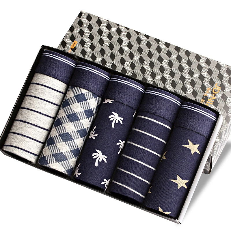 

Боксеры мужские мягкие х/б, однотонные, большого размера, 5 шт./лот