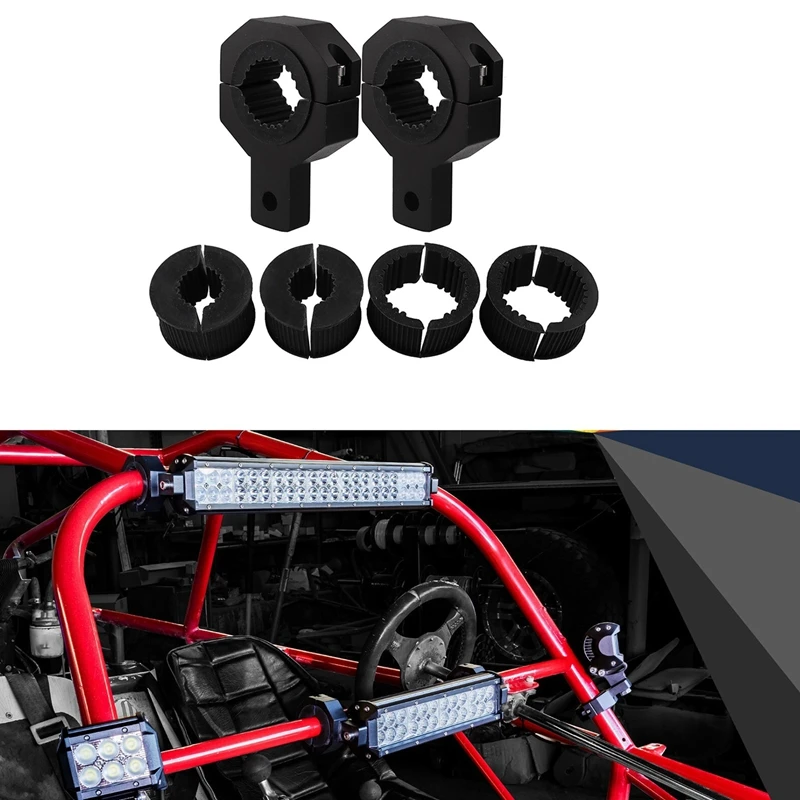 Внедорожный светодиодный светильник вертикальная планка зажим монтажный