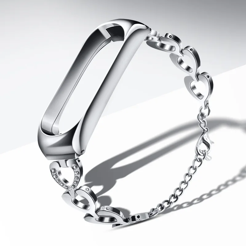 

Metal Strap for Xiaomi Mi Band 6 4 3 5 Wrist Band Bracelet Screwless Stainless Steel Replacement Miband for Mi Band 6 Wristband