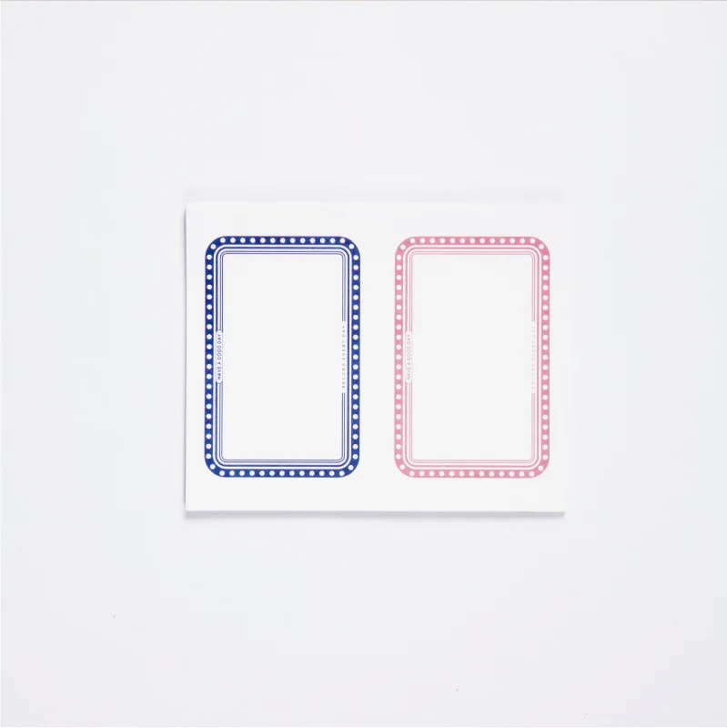 

20sets/lot Memo Pads Sticky Notes frame paper Junk Journal Scrapbooking Stickers Office School stationery