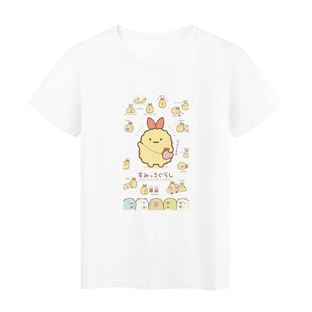 

Kawaii Animal Print Women T Shirt Ropa Tumblr Mujer Cartoon Clothes Young Fashion Style Teens T-shirta High Quality Hot Sale