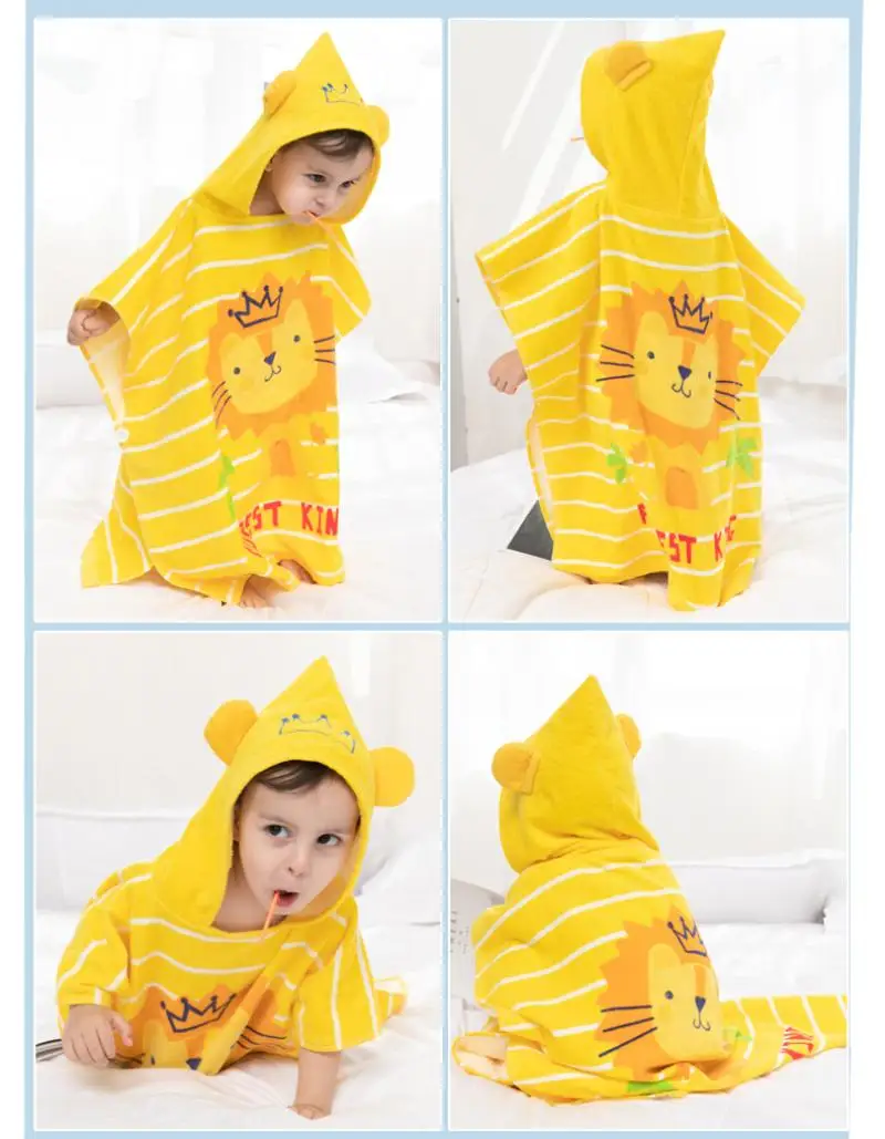 Детское пляжное полотенце красивое поглощающее воду и быстросохнущее можно