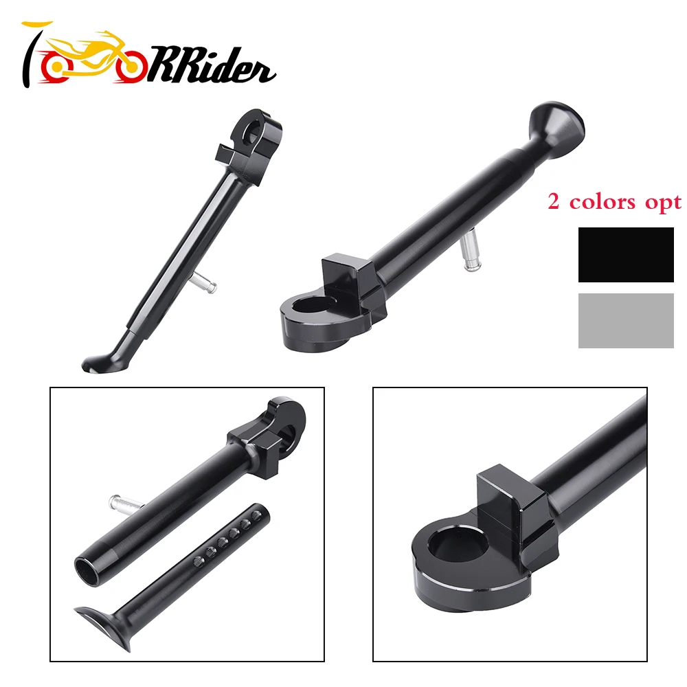 Регулируемая подставка TMOTORRIDER боковая черный хром для YAMAHA YZF R1 YZF-R1 2009-2010 опускания