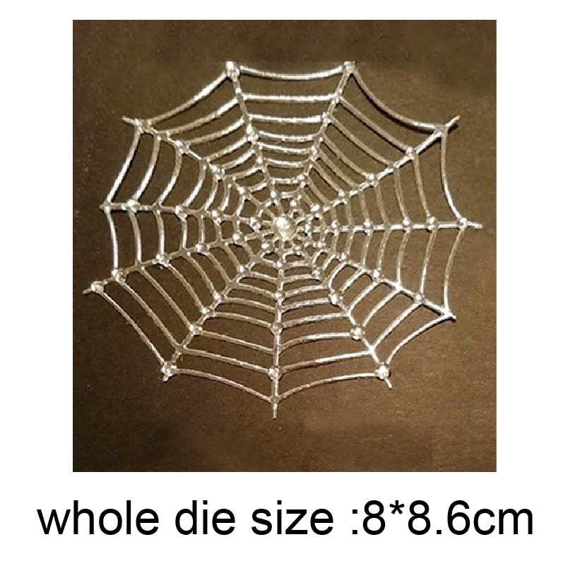 Металлические режущие штампы трафареты паук веб карфт Скрапбукинг Фотоальбом