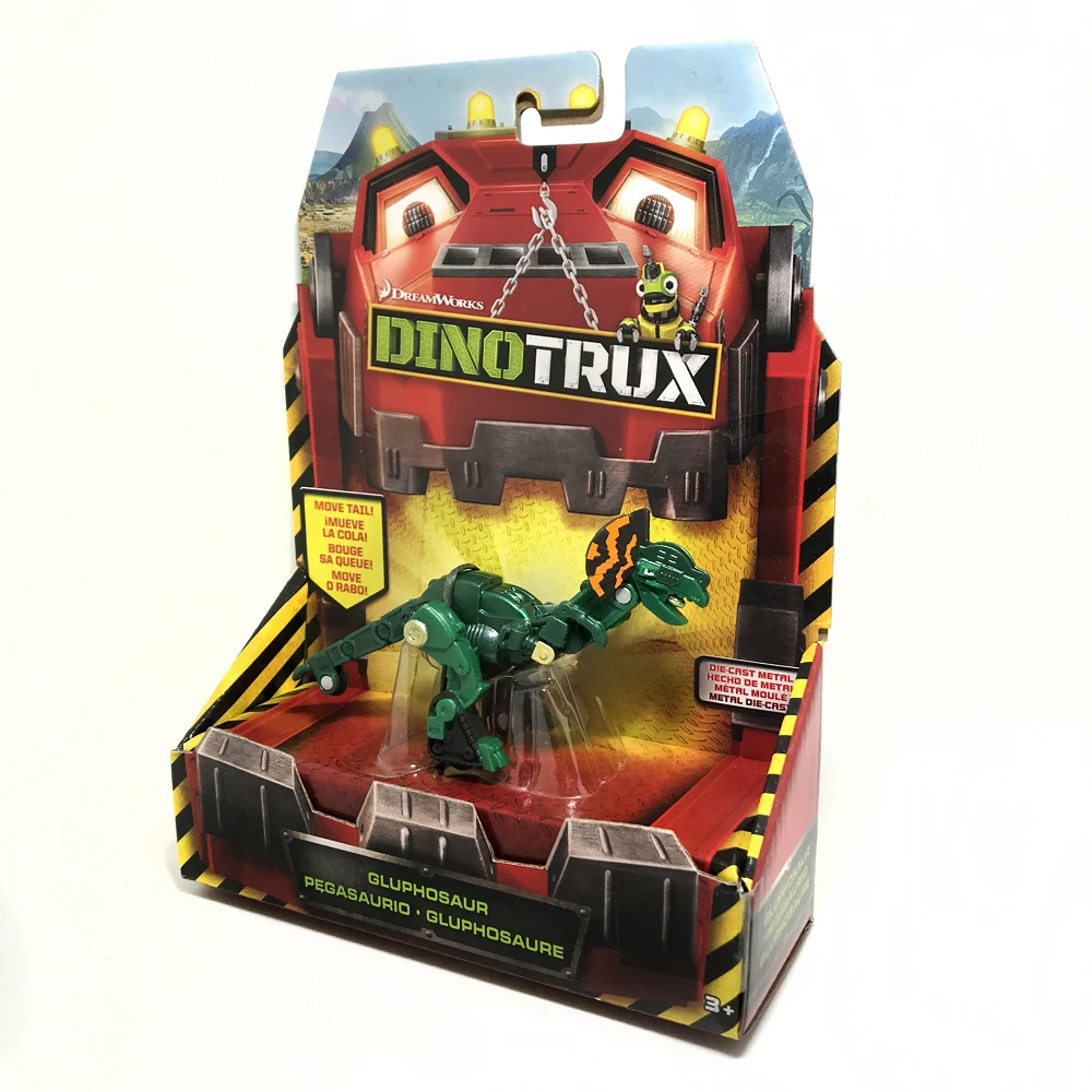 Грузовик-динозавр съемный игрушечный динозавр Машинка для Dinotrux мини-модели
