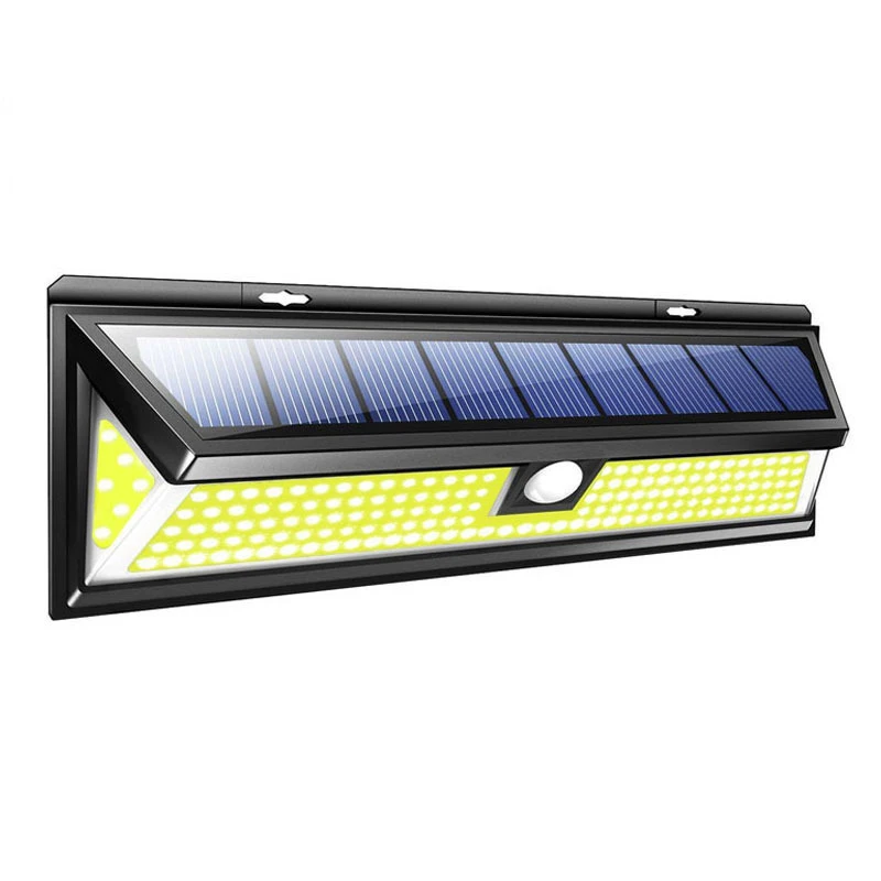 Уличная настенная лампа с пассивным ИК датчиком движения 180 светодиодов COB 3