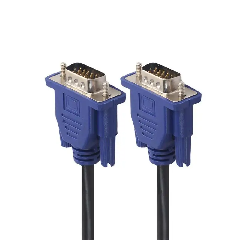 1 5 м Проектор Удлинительный Кабель VGA M/M провод HD 15 Pin Мужской для NEC NP UM352W TM WK UM361X Xi