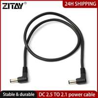 zitay 51cm dc male to male 5 5 x 2 5mm to 2 1mm power adapter cable for ce31 camera cable