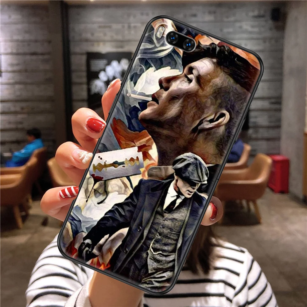 Peaky Blinders Thomas Shelby Phone case For Xiaomi Mi Max Note 3 A2 A3 8 9 9T 10 Lite Pro Ultra black fashion cover tpu bumper |