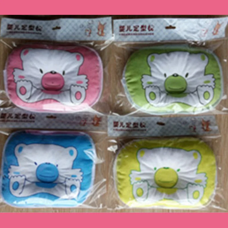 

Newborn Baby Small Pillows Bear Shaped Pillow Cartoon Rollover Pillow High Quality Safe Baby Pillow Shaped Rollover Pillows