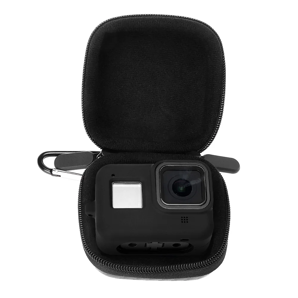 Gopro hero 8 палка для сэлфи черного цвета силиконовый чехол из закаленной пленки Gropro