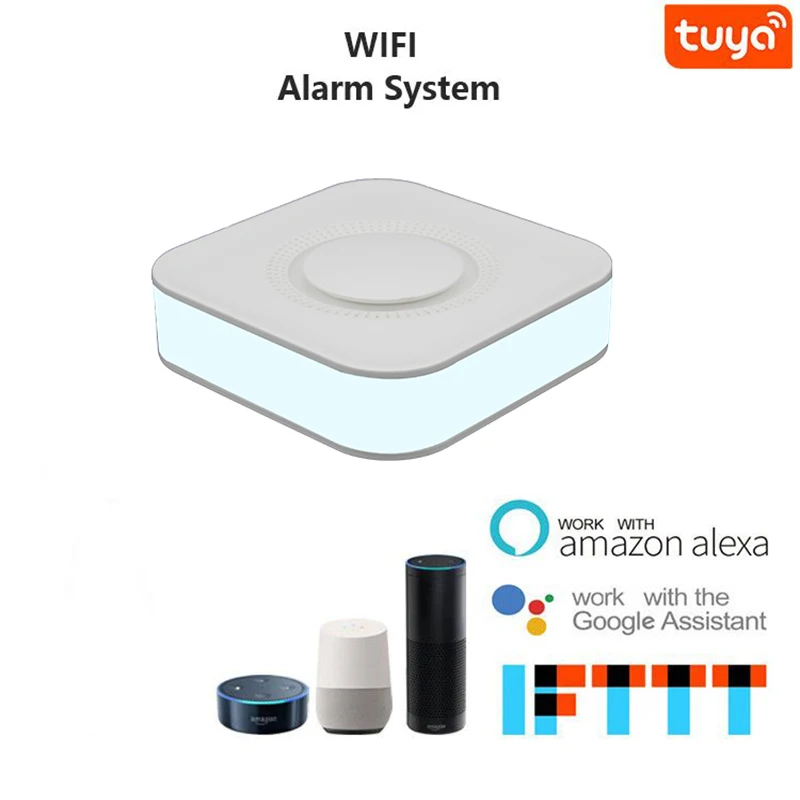 Новинка 2019 лидер продаж дешевая умная система безопасности TUYA с Wi Fi и функцией