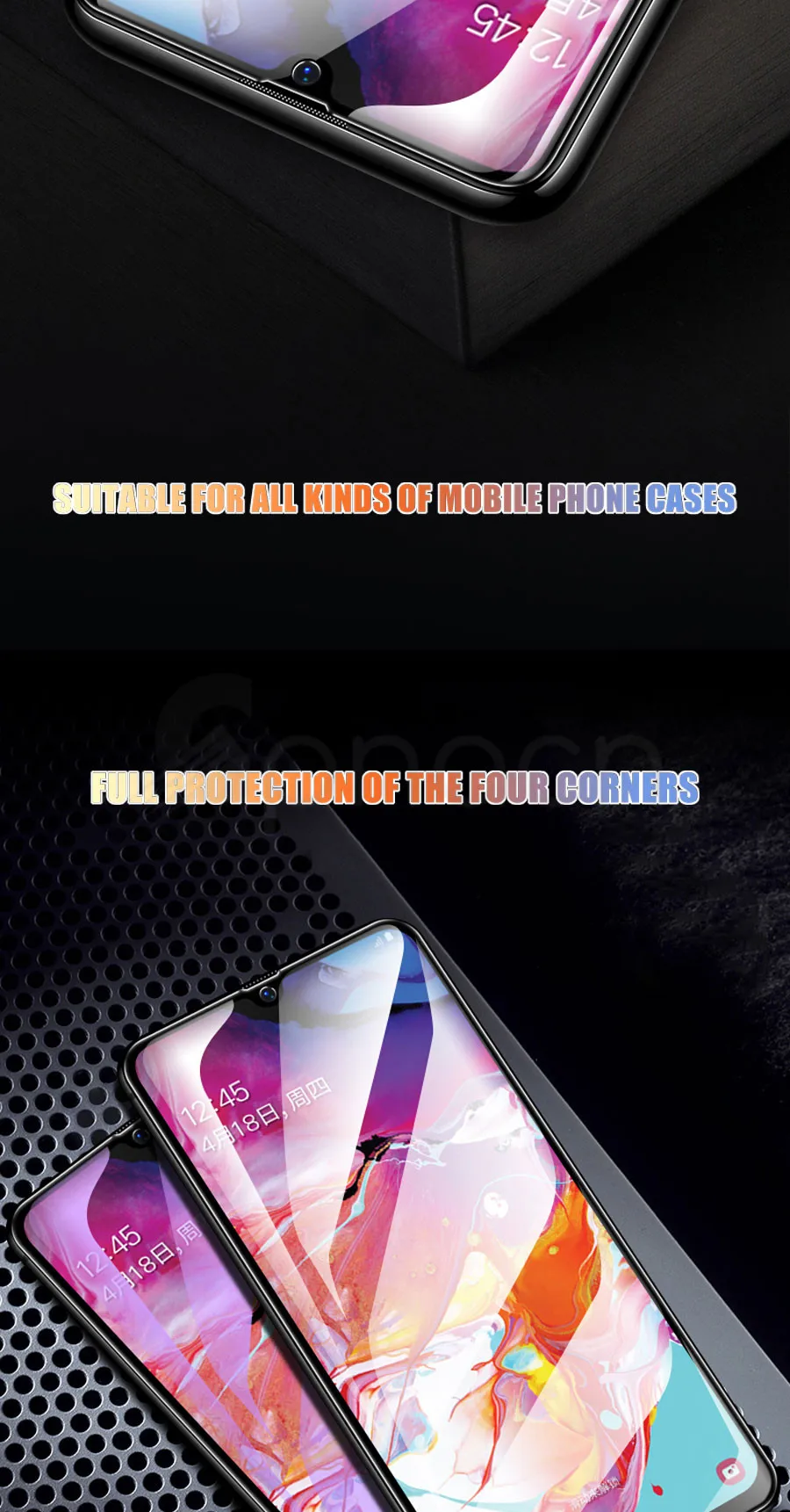 9D закаленное Стекло для samsung Galaxy A90 A80 A70 A60 A50 A40 A30 A20 A10 M40 M30 M20 M10 Экран Защитная Стекло пленка