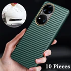 10 шт., защитная 3d-пленка из углеродного волокна для Huawei Honor View 20, 10, 20 Pro, 9X, 9A, 10 Lite, 8X, P20, P30, P50 Pro