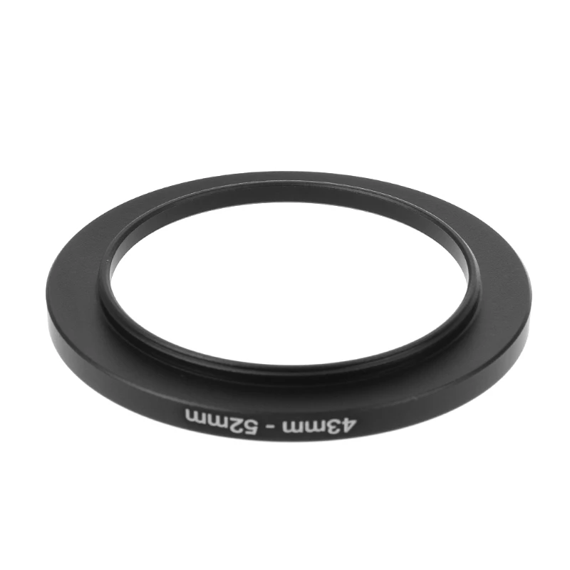 

43mm To 52mm Metal Step Up Rings Lens Adapter Filter Camera Tool Accessories New New