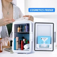4l mini portable fridge food drinkes cosmetics refrigerator cooler warmer freezer for home car dual use picnic camping travel