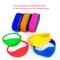 1pc rfid deep waterproof closedadjustable smart wristband access control card wrist band bracelet tag can be customized logo