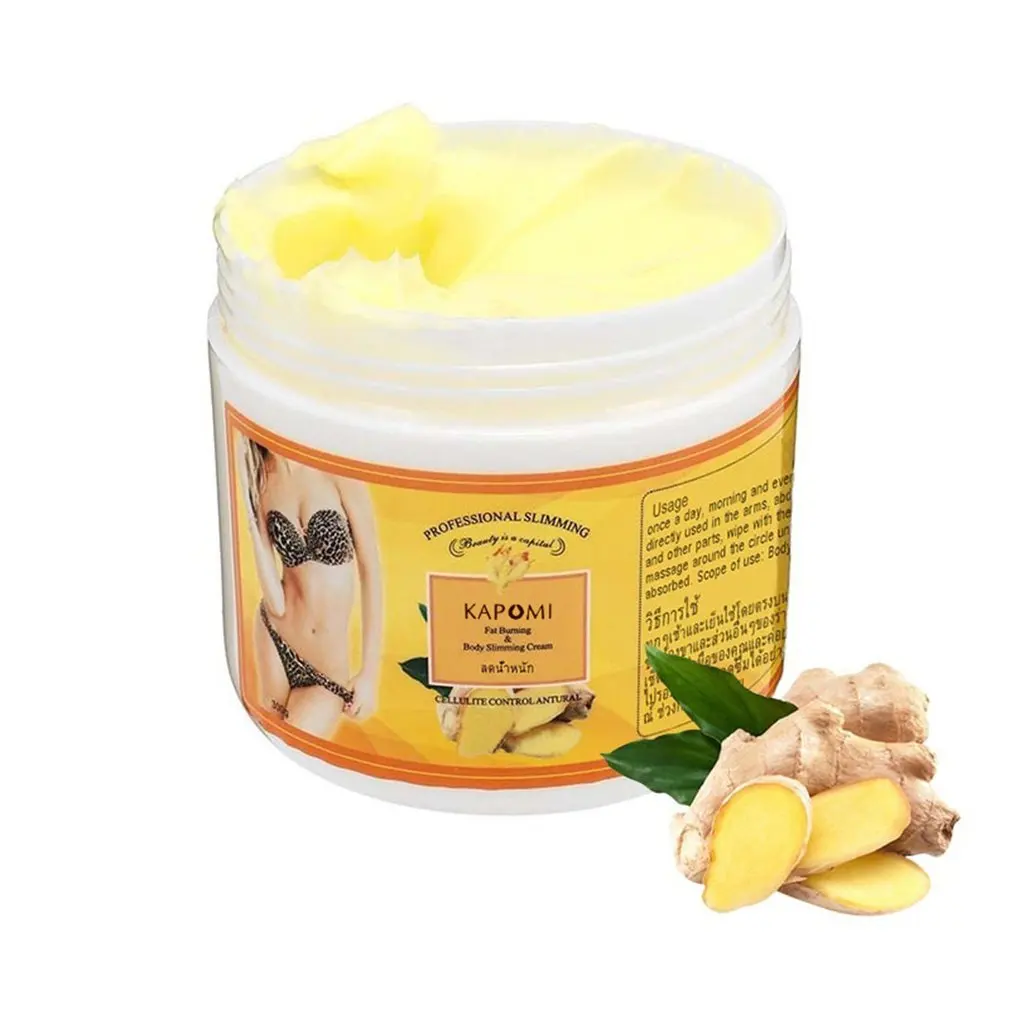 

Ginger Fat Burning Cream Anti-cellulite Full Body Slimming Weight Loss Massaging Cream Leg Body Waist Effective Reduce Cream