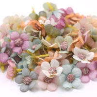 1000pcs multicolor daisy flower head mini silk artificial flower for wedding engagement party home decor diy garland headdress