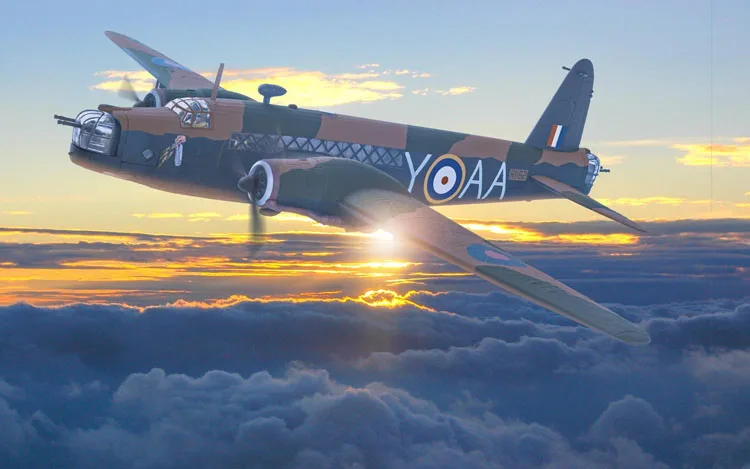 

Spot ~! AA34811 Wellington bomber MkI Royal Air Force 75 th Squadron, England 1941