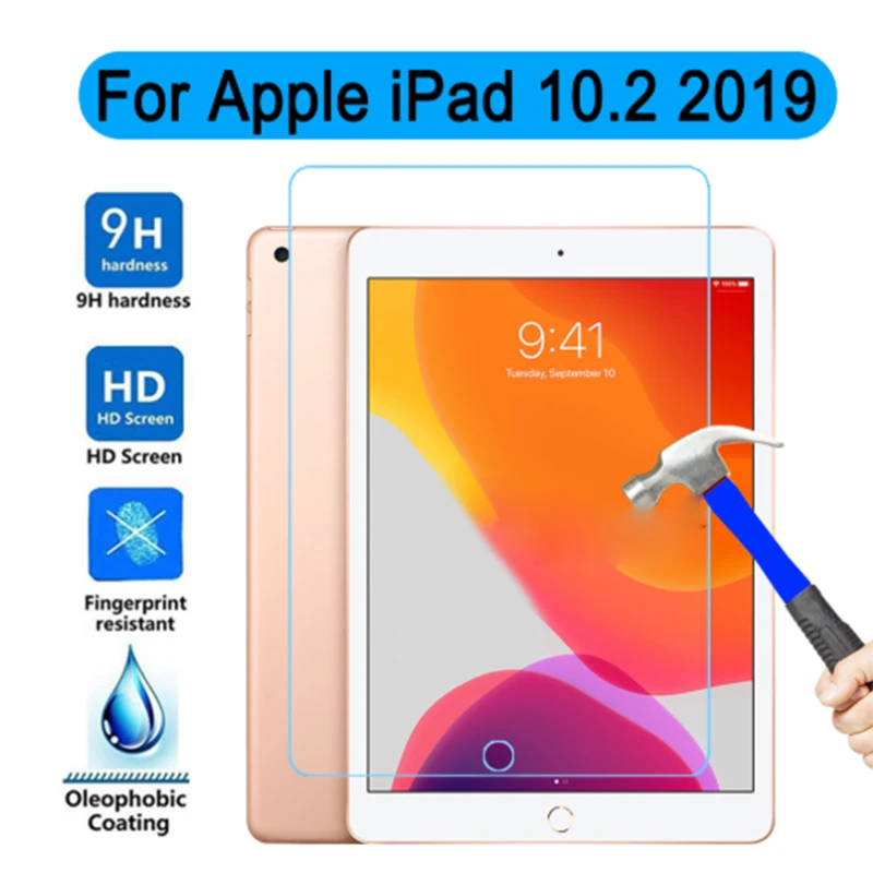 Закаленное стекло для iPad 10 2 2019 Защита экрана Apple 7-го поколения |
