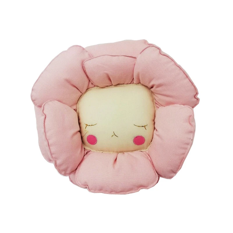 

Girls Soft 3D Sun Flower Stuffed Toy Wall Hanging Plush Doll for Children Nursery Room Decoration Gift Photography Props