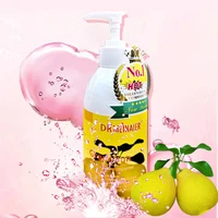 300ml grapefruit deep cleansing makeup remover facial eye lip makeup remover gentle non irritating eyelash shampoo