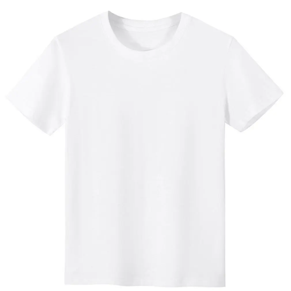 

Summer Short Sleeve T Shirt Men Casual Tshirt Cotton T-Shirt Men Solid Color Tops Classic O-Neck Tee Shirt Homme 2021