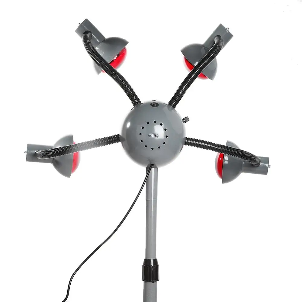 Инфракрасный 5 головок Парикмахерская кожа красота тепловая лампа для