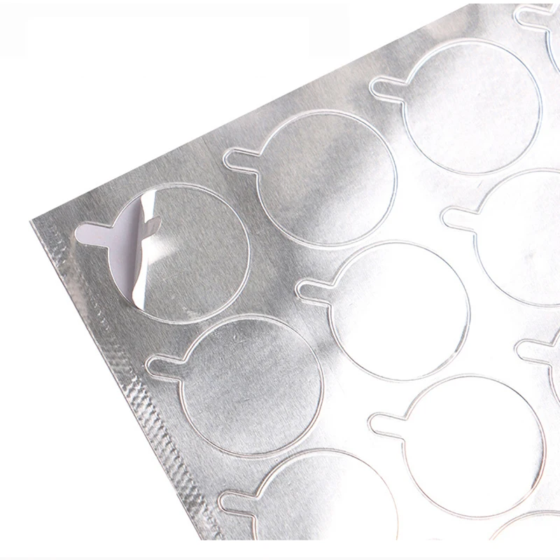 240 шт. одноразовый держатель для клея ресниц фольга поддон клейкая бумага