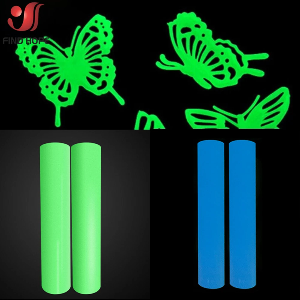 Светящийся тепловой пресс виниловый Железный На фотофутболке HTV пленка для