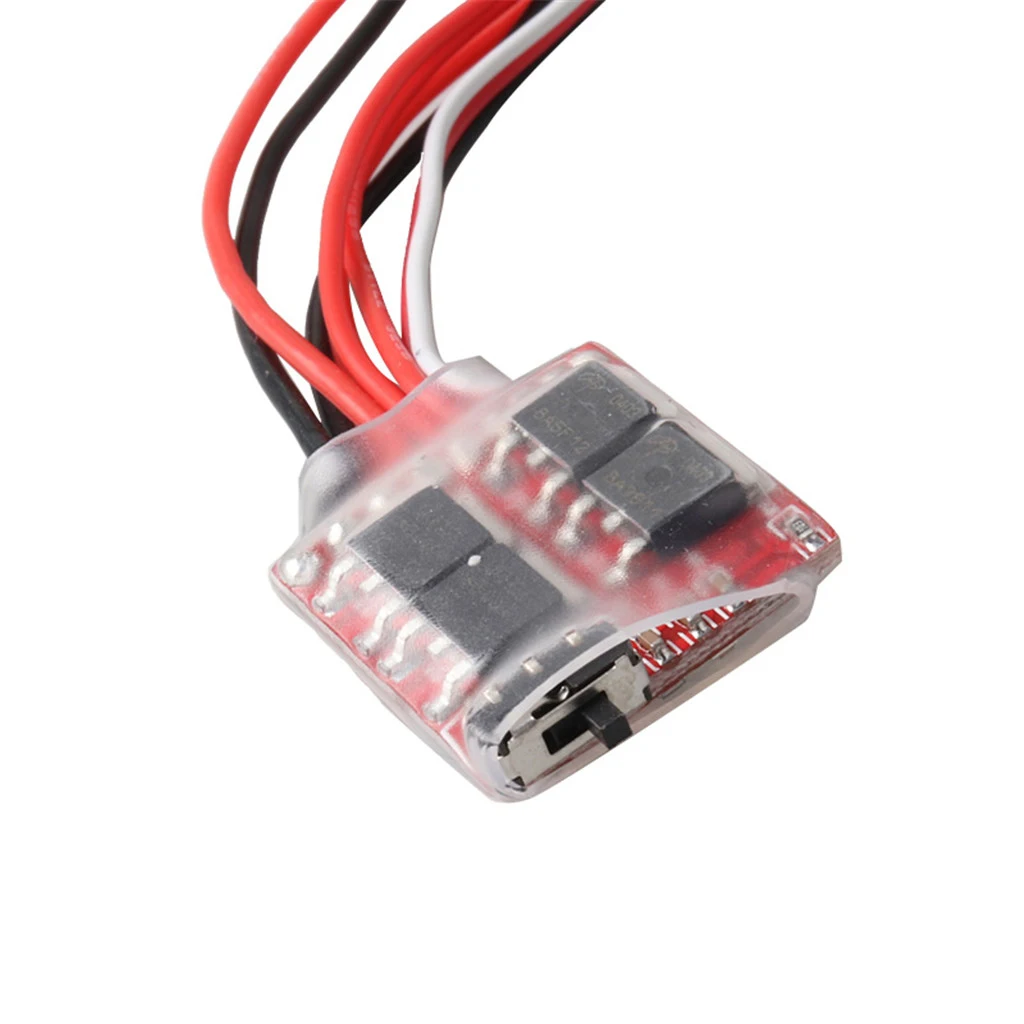 

RC Car Hobby Model Spare Parts 30A Mini Bidirection Brushed ESC With Brake