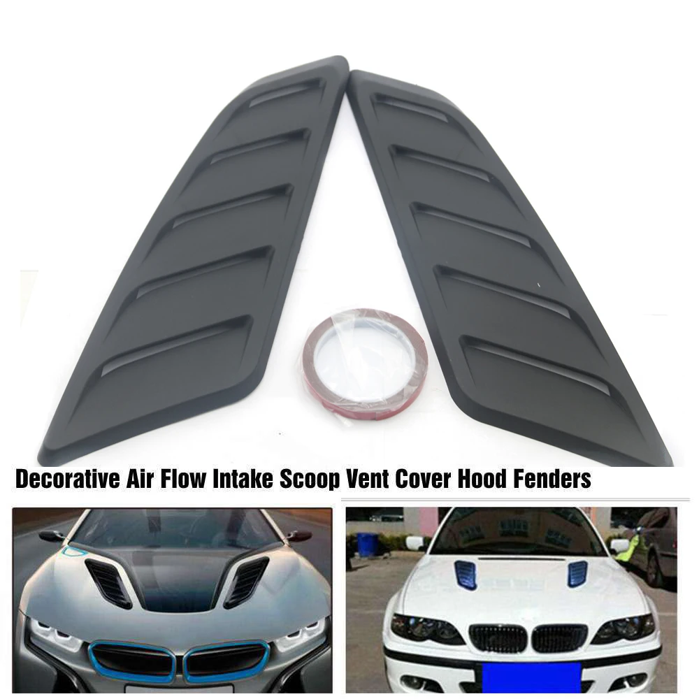 Универсальный Впускной ковш из АБС пластика для автомобиля капот вентиляционная