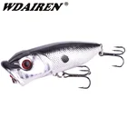 Рыболовный Воблер Topwater, жесткий Поппер, приманка 6,5 см 13 г, искусственная пластиковая наживка с тройным крючком, снасть для окуня