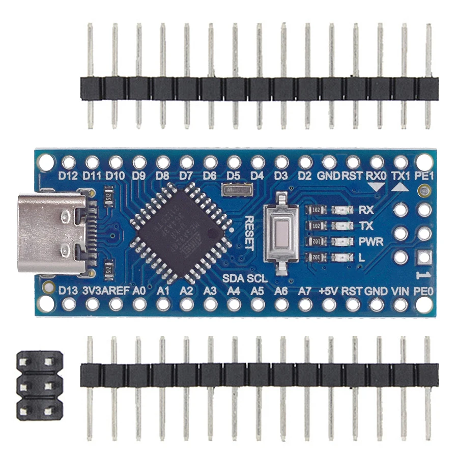 Мини-контроллер/Type-C/Micro USB Nano 3 0 с Загрузчиком совместимый контроллер для arduino CH340