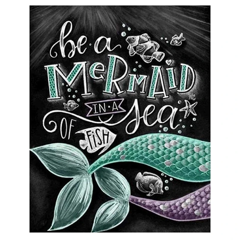 DIY алмазная живопись вышивка рыбы смолы рисунок Алмазная мозаика Алмазный