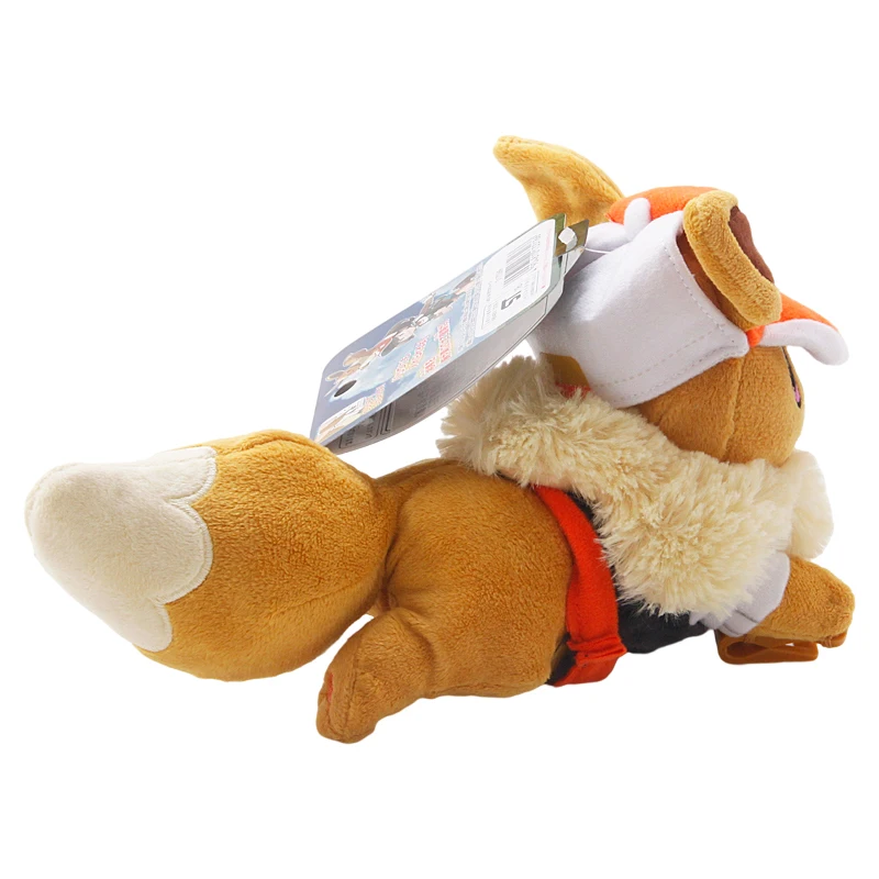 

23cm Pokemon Cartoon Plush Stuffed Toy Pokemon Let's Go Eevee Kawaii Plush Backpack Decoration Collection Toys Kid Birthday Gift