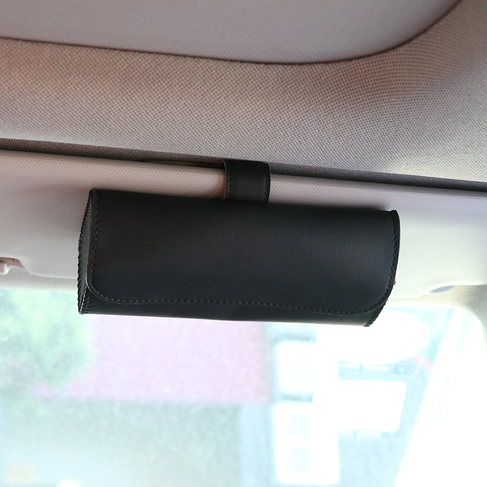 1 шт. Автомобильный держатель для солнцезащитных очков универсальный зажим из