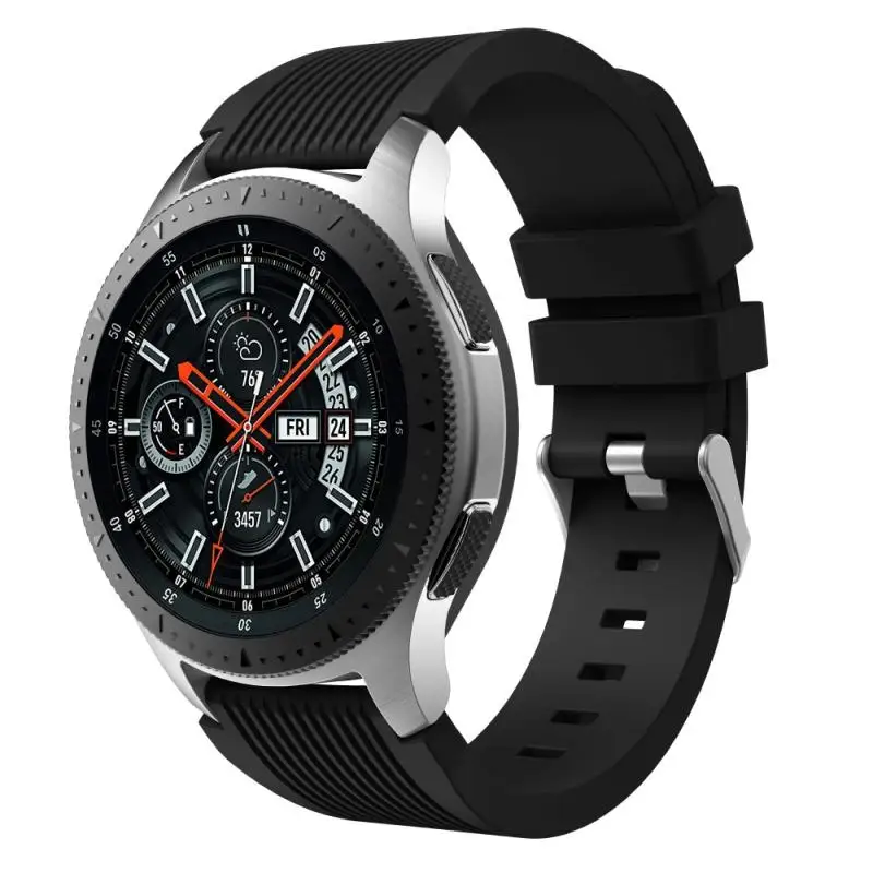 Galaxy watch 46 мм для samsung gear S3 Frontier amazfit bip huawei watch gt 2 ремешок 22 мм ремешок силиконовый браслет активный 2 46