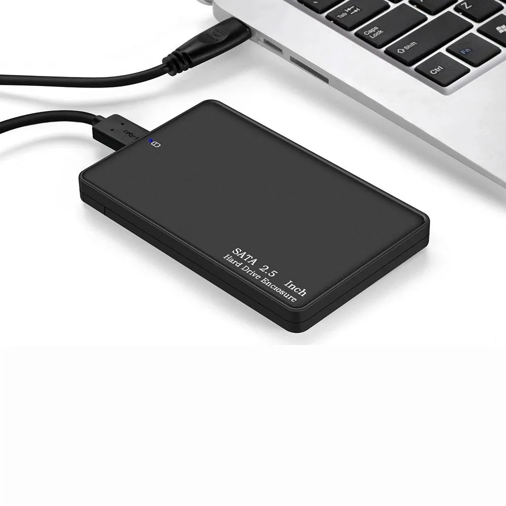 

Новое поступление, внешний аккумулятор USB 3,0, 2,5 дюйма, корпус для мобильного жесткого диска, HDD/SSD, высокоскоростной корпус для жесткого диска...