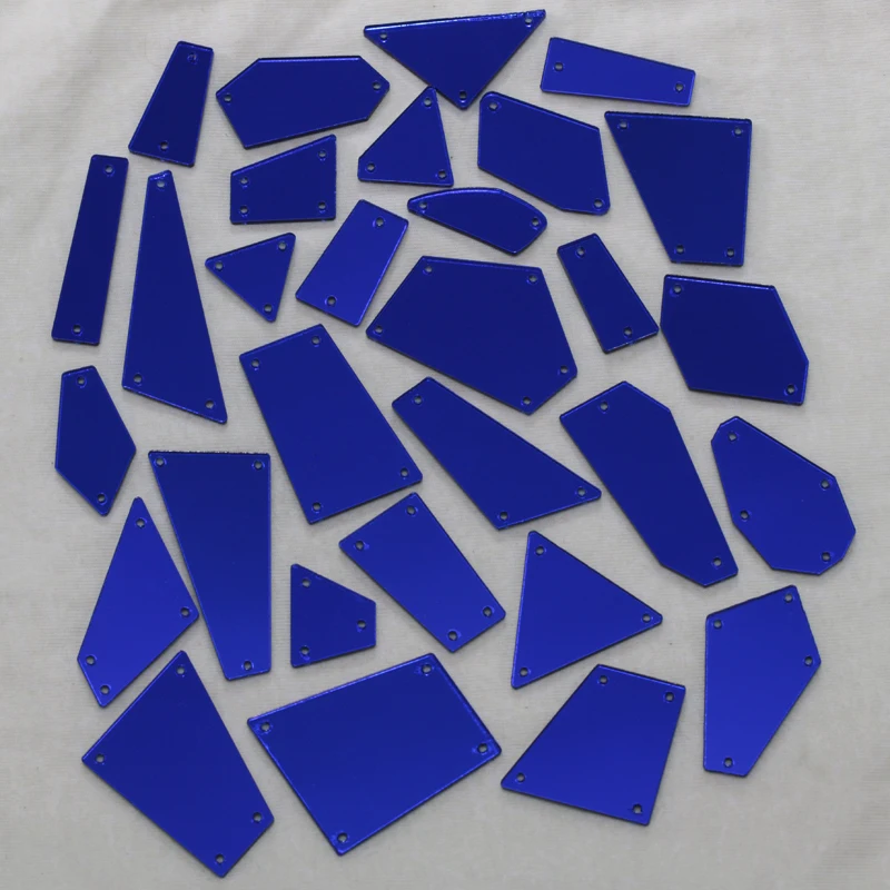 Сапфировое акриловое зеркало для шитья стразы сделай сам с плоским основанием