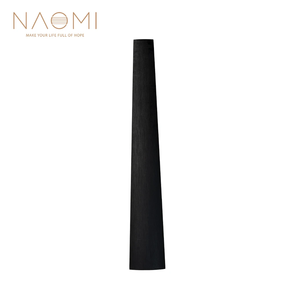 Деревянная доска для скрипки NAOMI 4/4 из черного дерева незавершенная 4