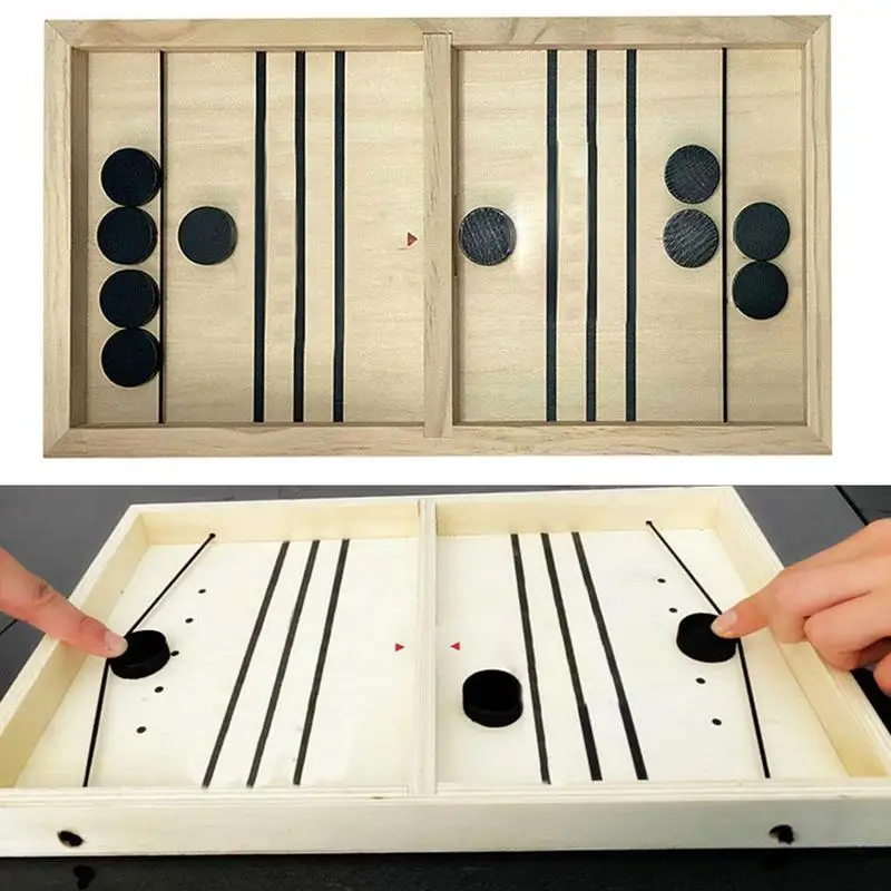 Горячая Распродажа Slingpuck игра Montessori детские игрушки забавные вечерние