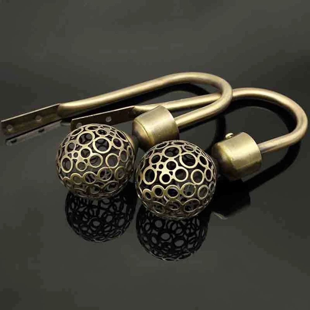 

Creative Fashion Hollow U-shaped Curtain Buckle Hook Nordic Style Free Hanging Ball Curtain Hook Wall Hook Wall Hook Decoration