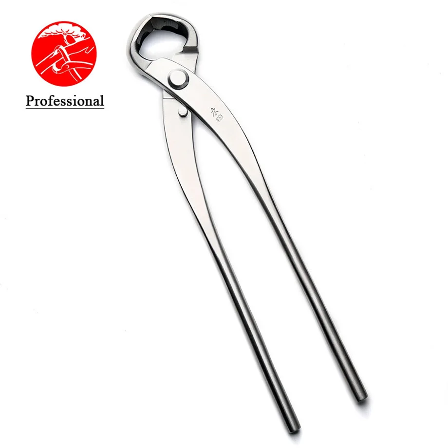 Профессиональный резак с рукояткой 290 мм вогнутыми краями 4Cr13MoV инструмент бонсай