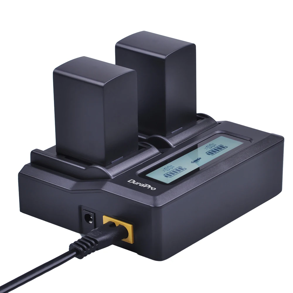 

2Pcs 2900mAh BP-828 BP 828 Battery + USB Dual Charger for Canon BP-820 Canon VIXIA HF G40, HF G30, XA20, XA25