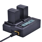 Аккумулятор 2900 мА  ч, 2 шт., BP-828 BP 828, двойное зарядное устройство USB для Canon BP-820, фотокамера Canon VIXIA HF G40, HF G30, XA20, XA25