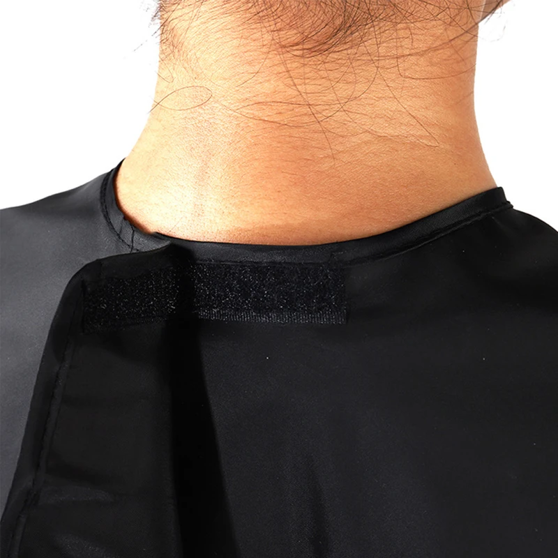 

Hair Dye Tools Short Square Black Waterproof Hairdressing Salon Barber Hair Cutting Cape Cloth Wrap